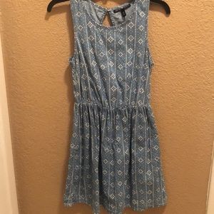 Derek Heart Denim dress. Worn once. 100% cotton. Great for spring or summer.
